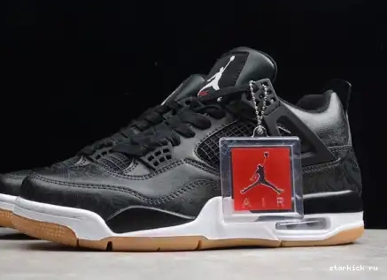 JORDAN AIR CI1184-001 RETRO BLACK CI1184-001 4 LASER 0606